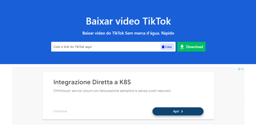 baixar video tik tok